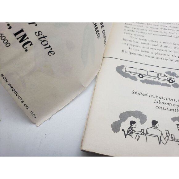 Quality Dairy Recipes Cookbook Vintage 1954 - Picture 3 of 9